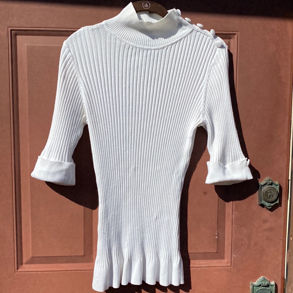 INC Cable Knit Sweater Size XL